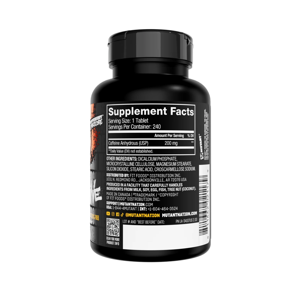 Mutant Caffeine Pills – 240 Viên nén