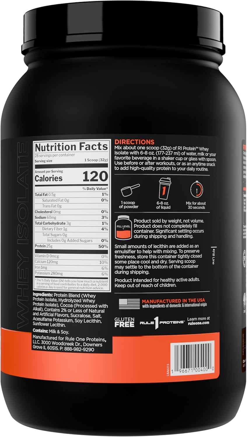 Rule One R1 Whey Protein