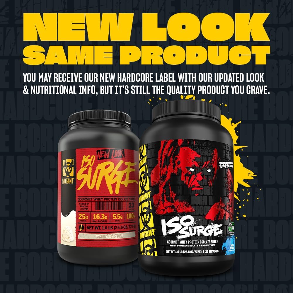 Sữa Protein Mutant ISO Surge 5LB Hương Vị Hỗn Hợp