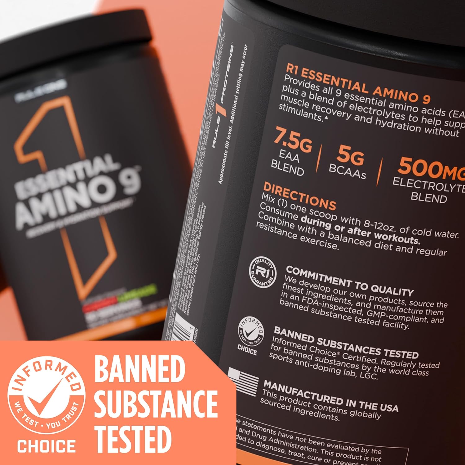 Rule One R1 Amino 9 Nguyên Bản