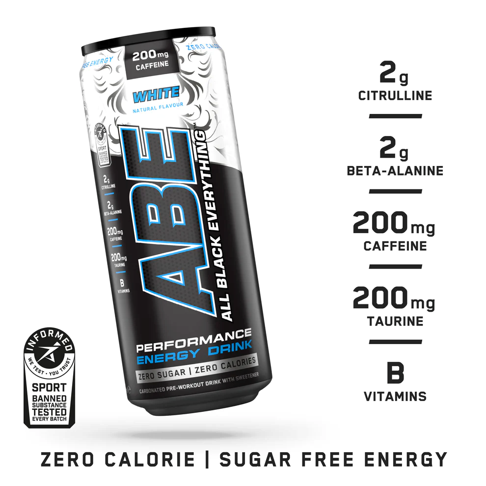 APPLIED NUTRITION ABE (ALL BLACK EVERYTHING) CARBONATED CAN 12X330ML