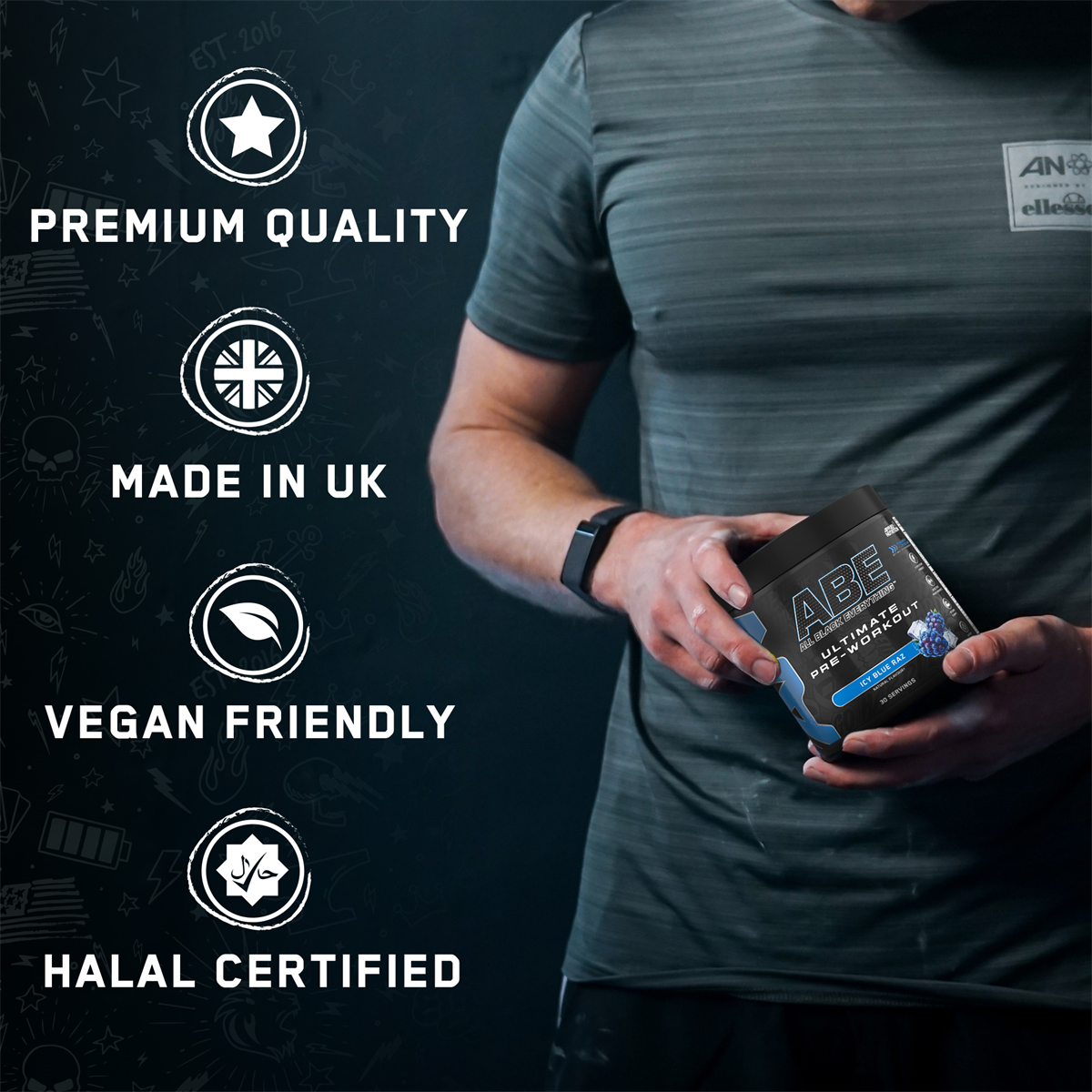 APPLIED NUTRITION ABE (ALL BLACK EVERYTHING) 375G