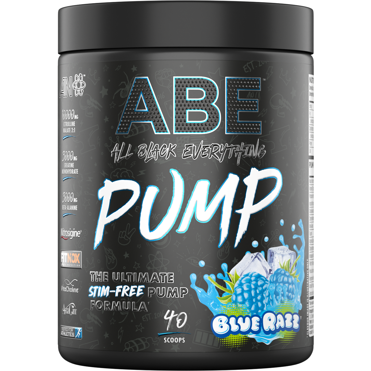 APPLIED NUTRITION ABE (ALL BLACK EVERYTHING) PUMP PRE WORKOUT 500G