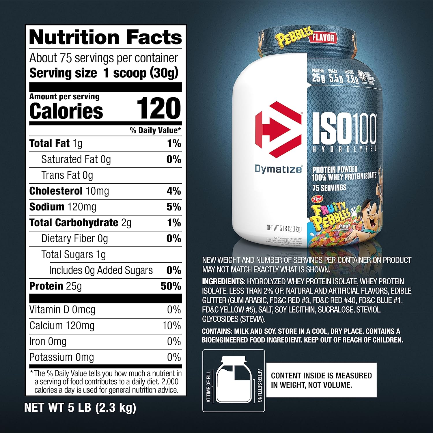 Dymatize ISO100 Hydrolyzed Protein Powder