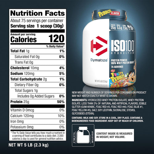 Dymatize ISO100 Hydrolyzed Protein Powder