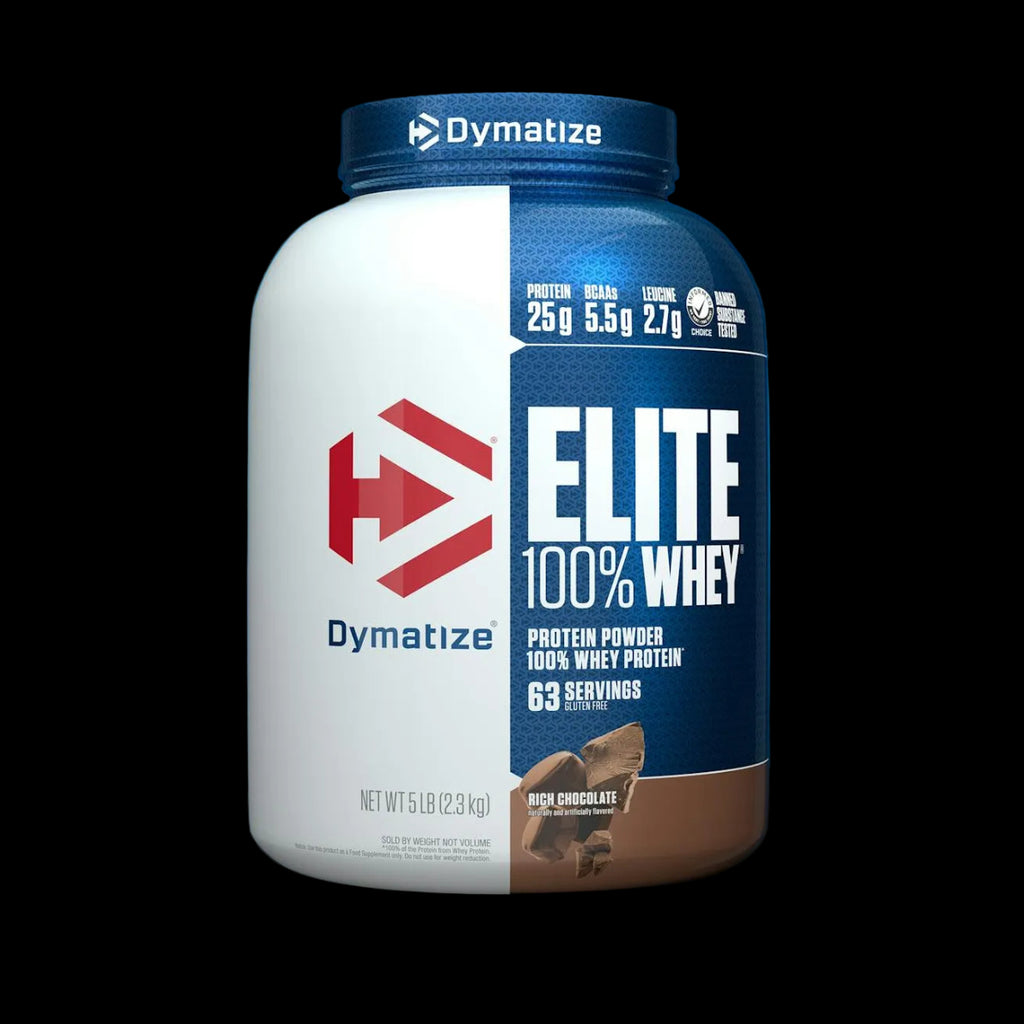 Dymatize Elite 100% Whey Protein Powder Rich Chocolate 5 lb