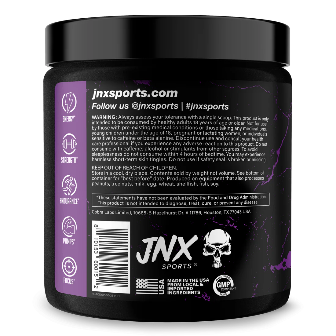 JNX SPORTS THE CURSE! Sản phẩm tiền tập luyện