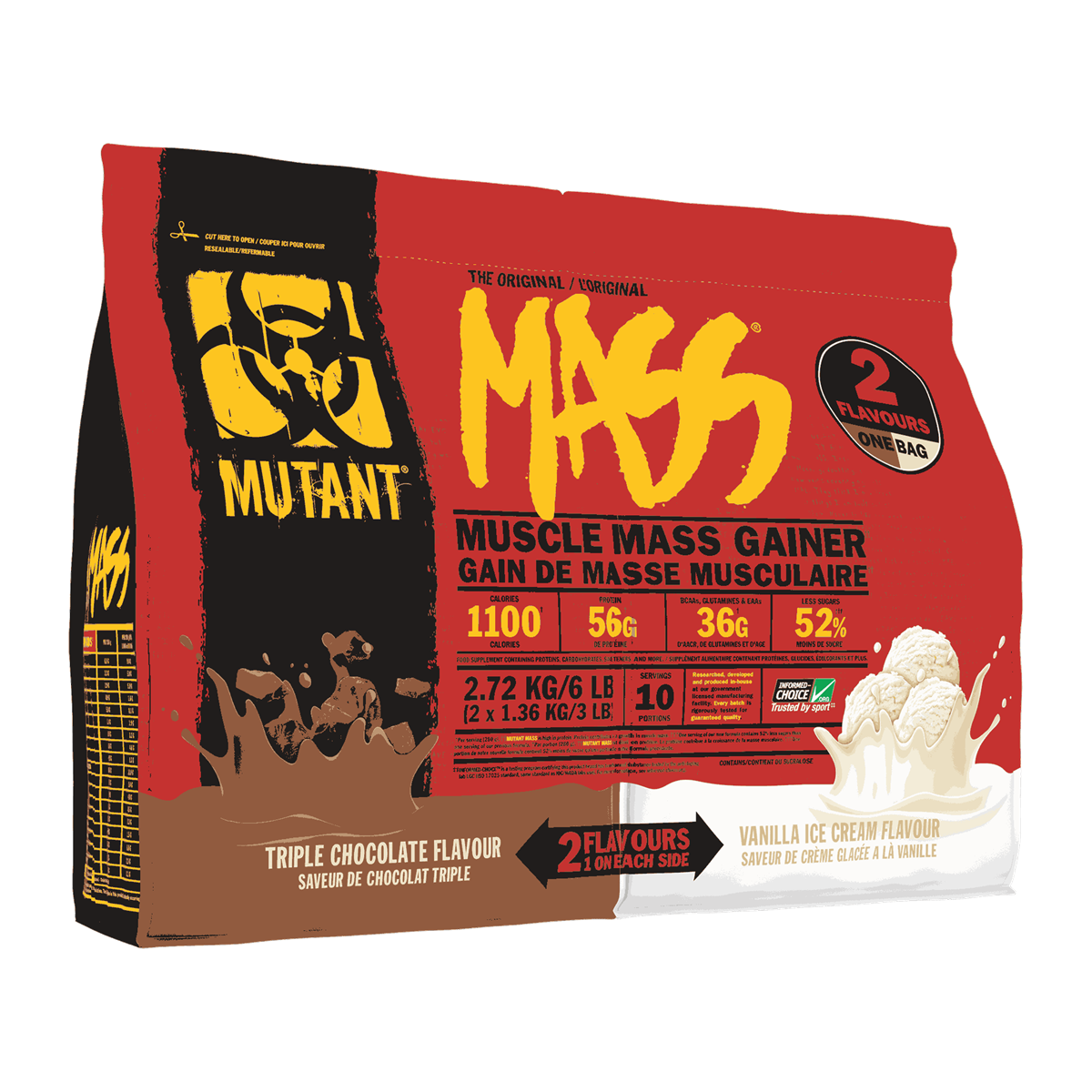 MUTANT MASS DUAL CHAMBER 2.72KG