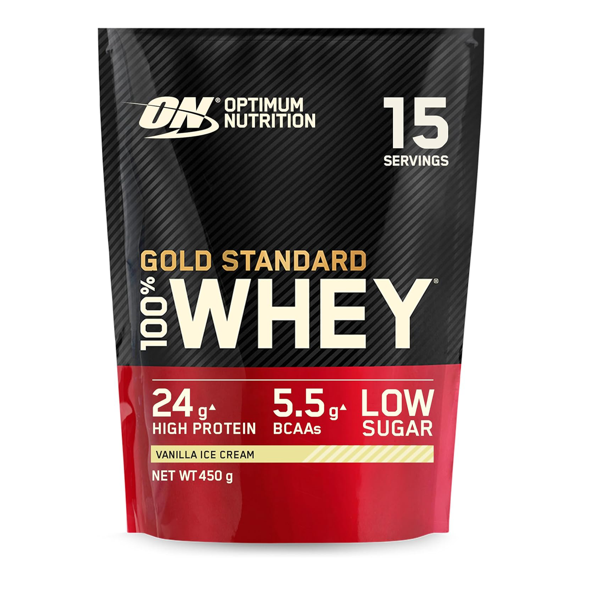 OPTIMUM NUTRITION GOLD STANDARD 100% WHEY 450G