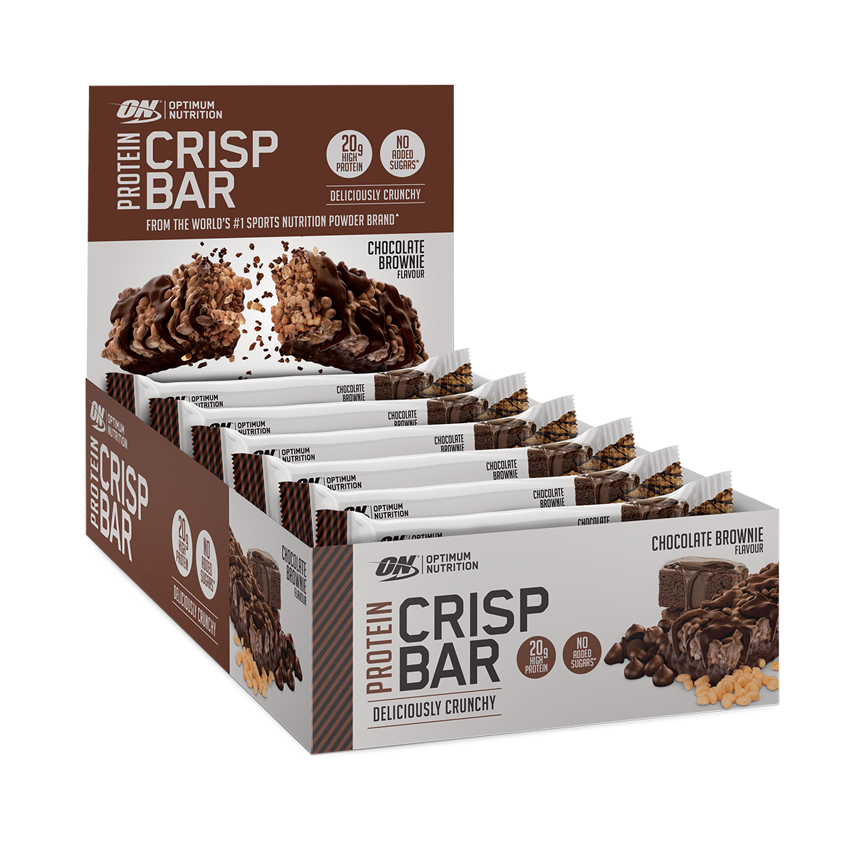 OPTIMUM NUTRITION PROTEIN CRISP BAR 10X65G