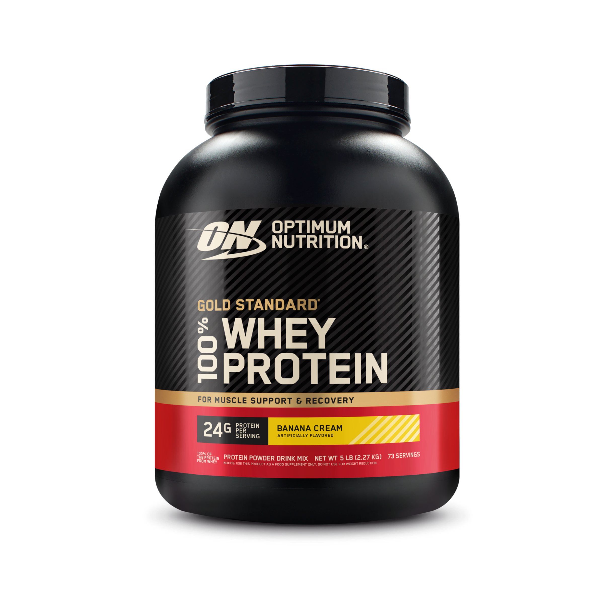 Optimum Nutrition Gold Standard Whey Protein - Banana - 5 lb