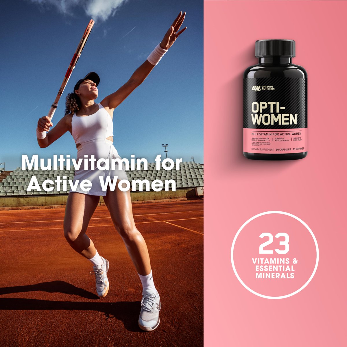 Optimum Nutrition Opti-Women active women information image