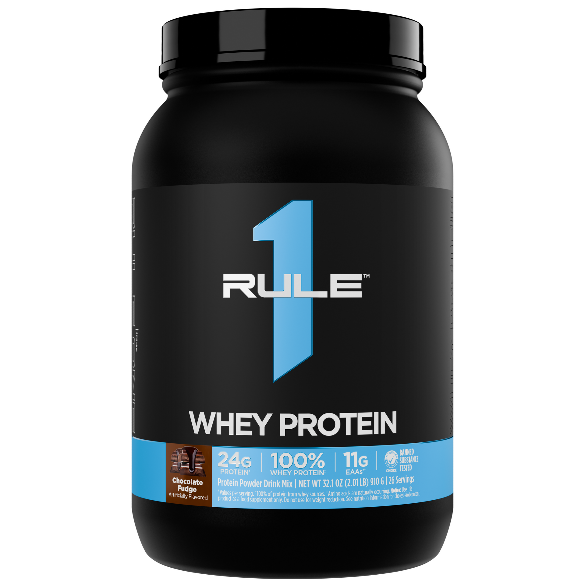 Rule One R1 Whey Protein 2 lb Chocolate Fudge