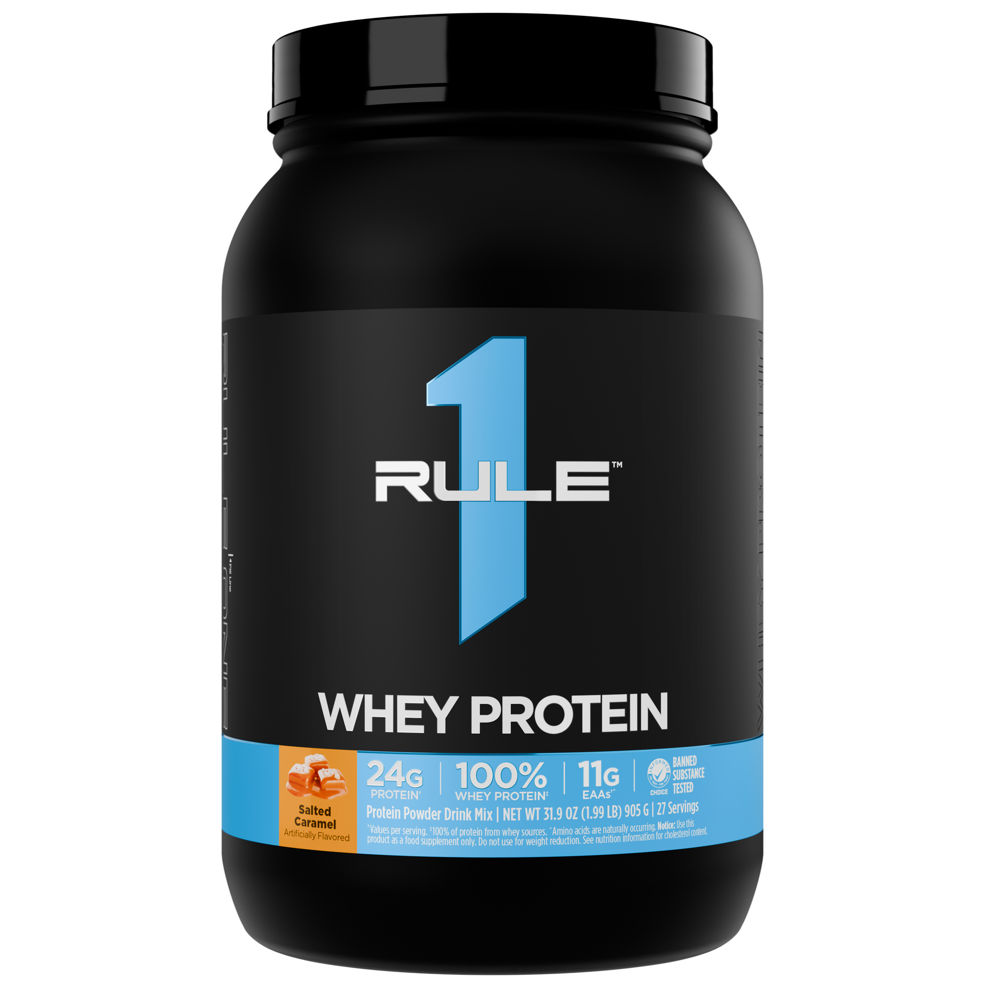Rule One R1 Whey Protein 2 lb Salted Caramel