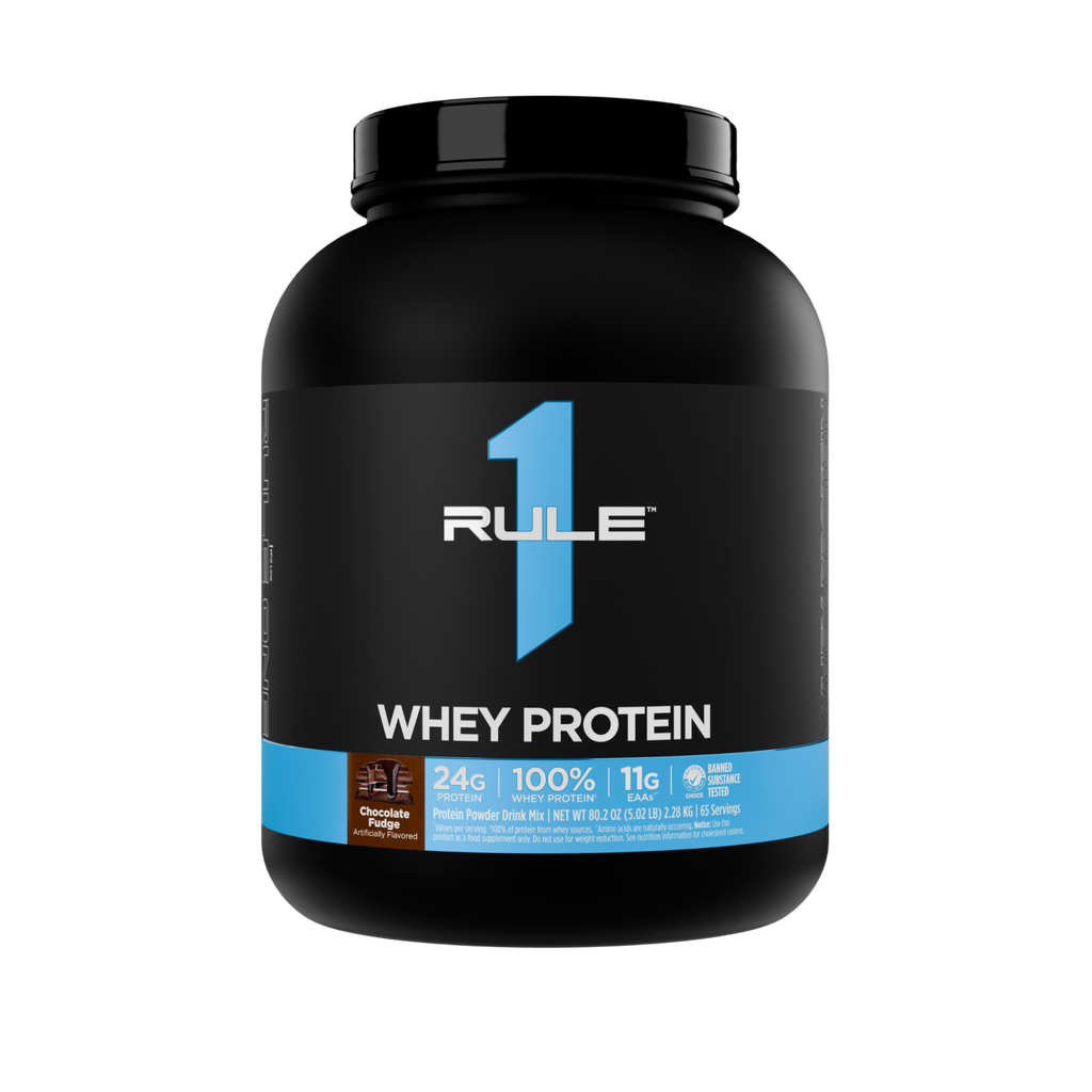 Rule One R1 Whey Protein 5 lb Chocolate Fudge